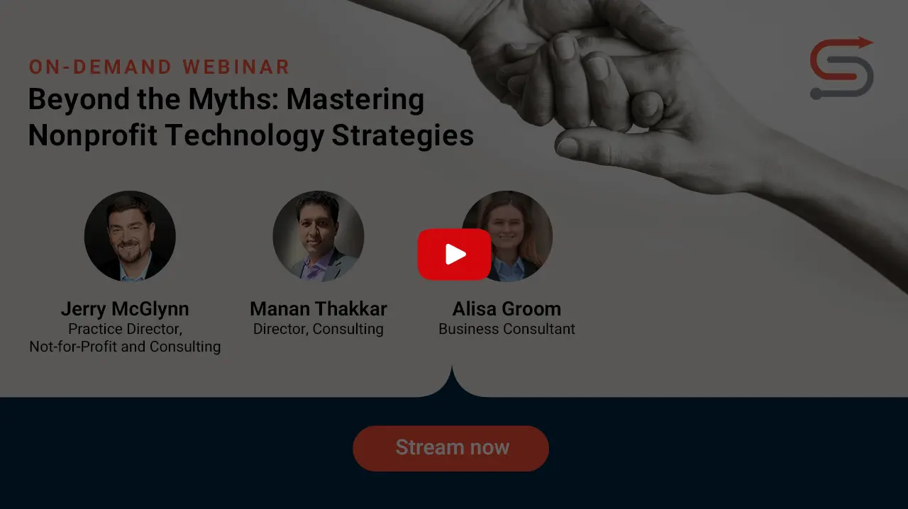 Webinar Mastering Nonprofit Technology Strategies Synoptek