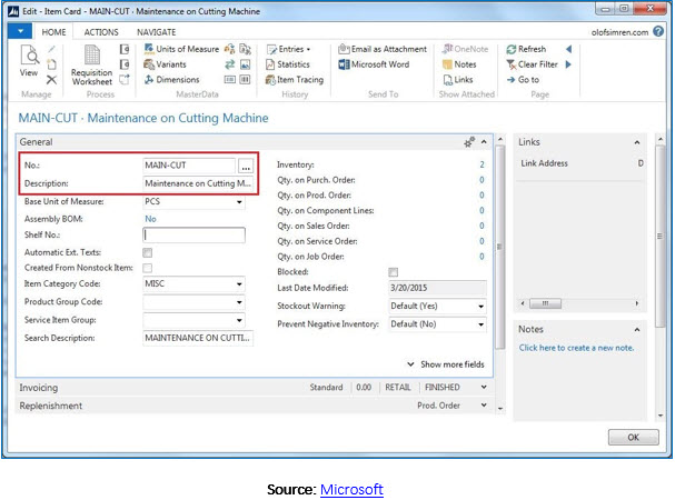 Dynamics365 Unpick Production Orders