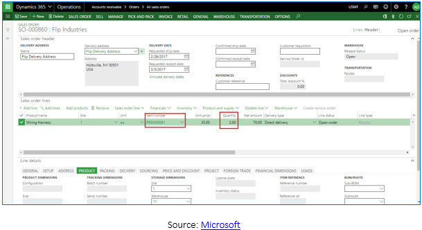 Dynamics365 Get enterprise or company level information for an item